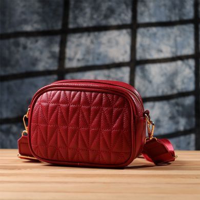 Жіноча сумка на кожен день із натуральної шкіри Vintage 22903 Червоний
