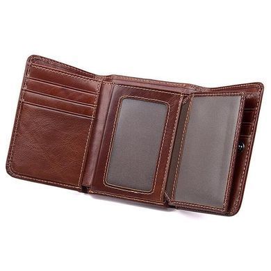 Гаманець чоловічий шкіряний Vintage 14648 Коричневий