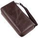 Жіночий клатч з ремінцем на зап'ясті ST Leather 18867 Коричневий