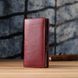 Модный женский кошелек на магнитах из натуральной кожи ST Leather 23113 Бордовый