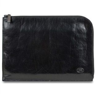 Мужская кожаная папка Tony Perotti Italico 8017L (90030) Черная