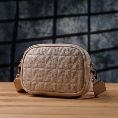 Женская сумка на каждый день из натуральной кожи Vintage 22904 Белый