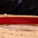 Яскравий жіночий ремінь із натуральної шкіри Grande Pelle 21439 Червоний