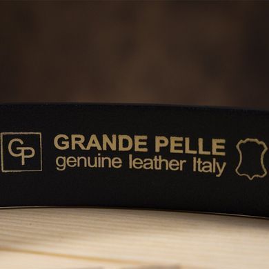 Ремінь чоловічий Grande Pelle 11055 Синій