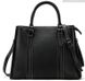 Класична жіноча сумка в шкірі флотар Vintage 14861 Чорна