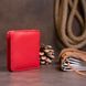 Маленький кошелек на кнопке женский ST Leather 19239 Красный