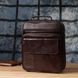 Чоловіча сумка з ручкою для перенесення в руці з натуральної шкіри Vintage 23024 Коричневий
