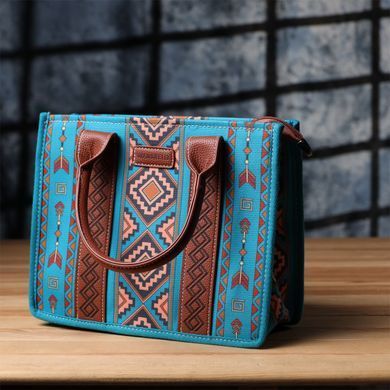 Барвиста жіноча сумка з текстилю Vintage sale_15151 Різнокольоровий