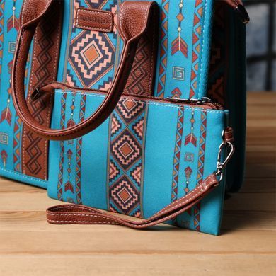 Барвиста жіноча сумка з текстилю Vintage sale_15151 Різнокольоровий