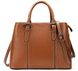 Класична жіноча сумка в шкірі флотар Vintage 14875 Руда