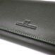 Горизонтальный кошелек у два сложения из натуральной кожи ST Leather 23067 Зеленый