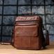 Чоловіча сумка з ручкою для перенесення в руці з натуральної шкіри Vintage 23025 Світло-коричневий