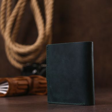 Матове невелике портмоне унісекс Shvigel 16477 Зелений