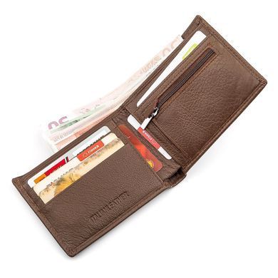 Чоловічий гаманець ST Leather 18353 (ST-1) НОВИНКА Коричневий