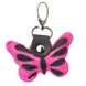 Брелок сувенир бабочка STINGRAY LEATHER 18540 из натуральной кожи морского ската Розовый