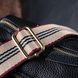 Женская сумка с украшением из натуральной кожи Vintage 22262 Черная